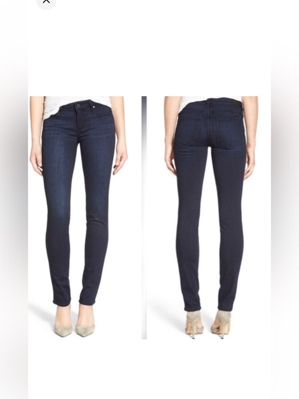 Paige Peg Super Skinny Dream Catcher Jeans - Picture 1 of 4
